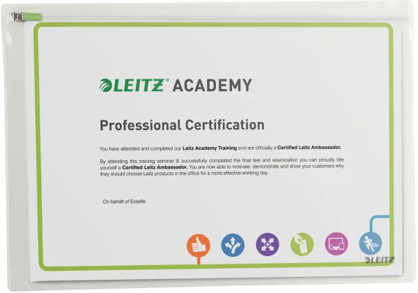 Leitz Traveller vetoketjupussi