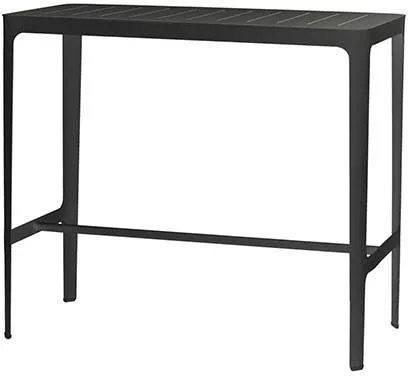 Cane-Line Cut Baaripöytä - Musta - Alumiini