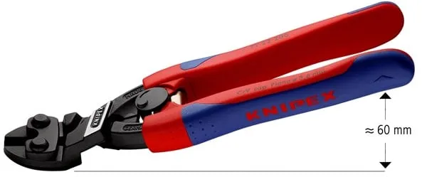 KNIPEX cobolt® musta bruneroitu 200 mm, 71 22 200