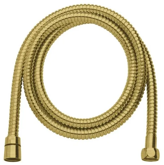 Damixa Metallisuihkuletku 1500 mm, harjattu messinki PVD