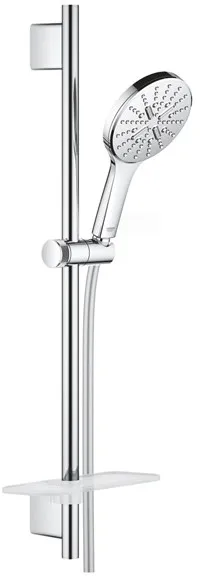 Grohe Rainshower SmartActive 130 suihkusetti, 3 suihkutyyppiä, kromi