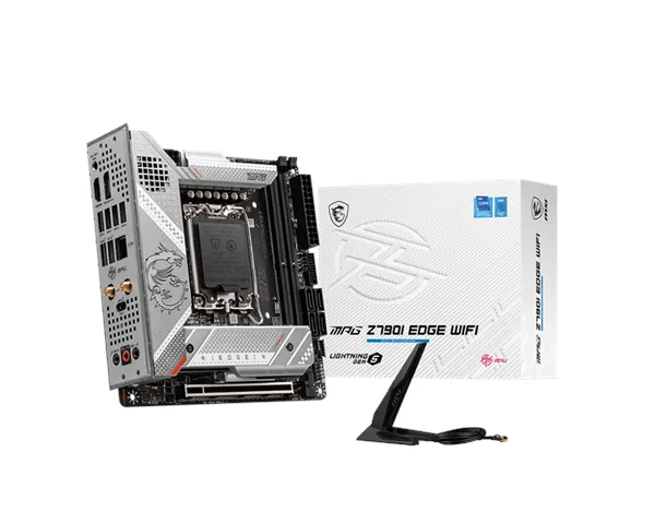 MSI MPG Z790I EDGE WIFI Emolevy - Intel Z790 - Intel LGA1700 - DDR5 RAM - Mini-ITX
