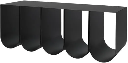 Kristina Dam Studio Kaareva Penkki Musta