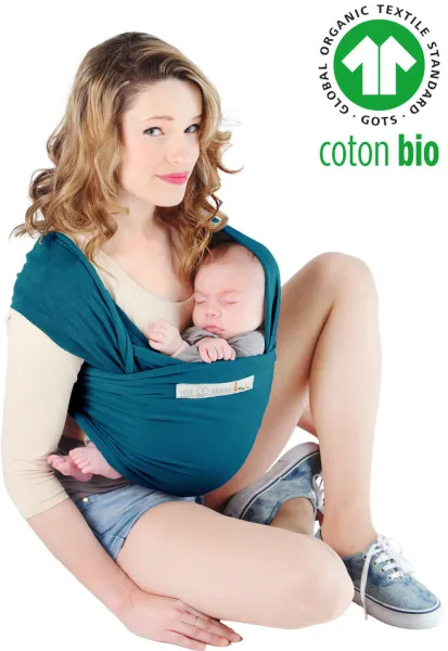 Basic ekologinen joustava kantoliina sininen