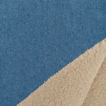 Denimikangas turkiksella 150cm 007 - Sininen