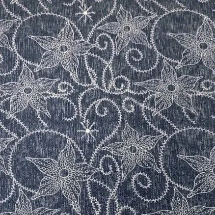 Denimikangas 145cm 61 Print - 50cm