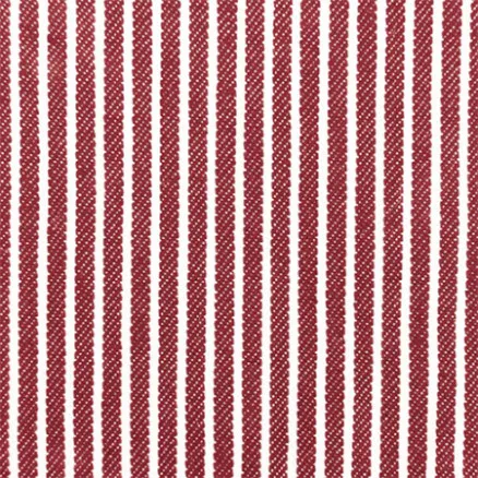 Denimikangas 145cm 015 Punaiset Raidat - 50cm