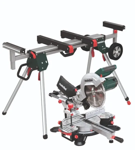 Metabo Jiiri- ja katkaisusaha KGS 254 M sis. KSU 251 työpöytä