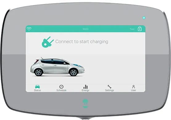 Wallbox Commander 2 -latausasema Wi-Fi:llä, 22 kW, 5 metriä, Tyyppi 2, Valkoinen