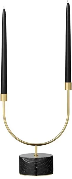 AYTM GRASIL Kynttilänjalka Musta/Kulta