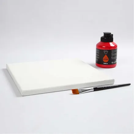 ArtistLine Canvas, valkoinen, syvyys 1,6 cm, koko 30x30 cm, 360 g, 10 kpl/