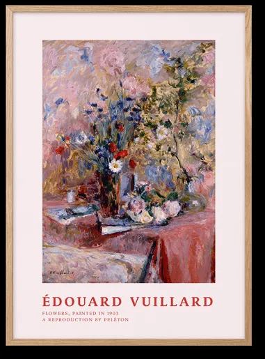 Peléton Flowers 70x100 Juliste