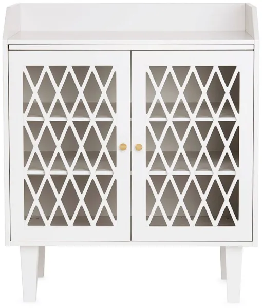 Harlequin-hoitopöytä - Valkoinen