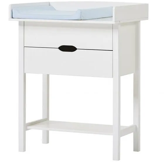 Hoppekids ISABELLA hoitokommode vaaleansinisellä hoitoalustalla