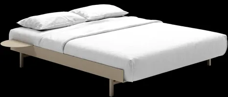 MOEBE Bed Sängynrunko 90–180 cm Hiekka