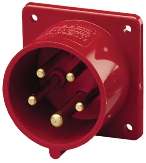 Mennekes CEE laitepistorasia 5-napainen 16A 400V IP44 6H