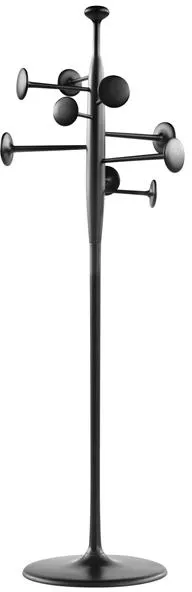 Mater Trumpet Vaateripustin Kierrätetty Alumiini Musta